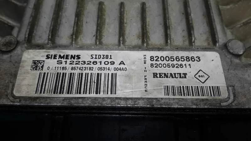 Centralita Motor Uce para Renault Scenic Ii