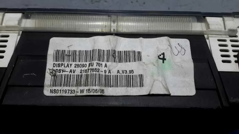 Pantalla Multifuncion para Nissan Almera (N16/E)