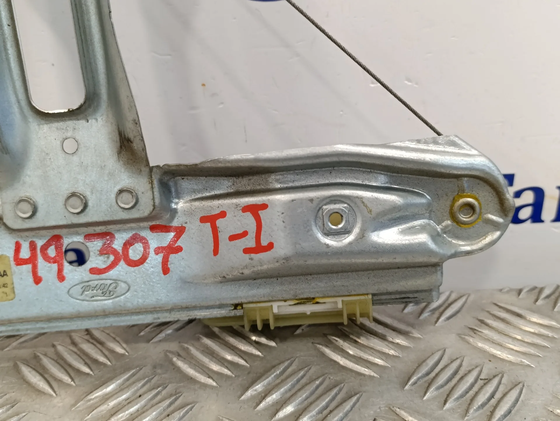 Elevalunas Trasero Izquierdo para Ford Focus Lim. (Cb8)
