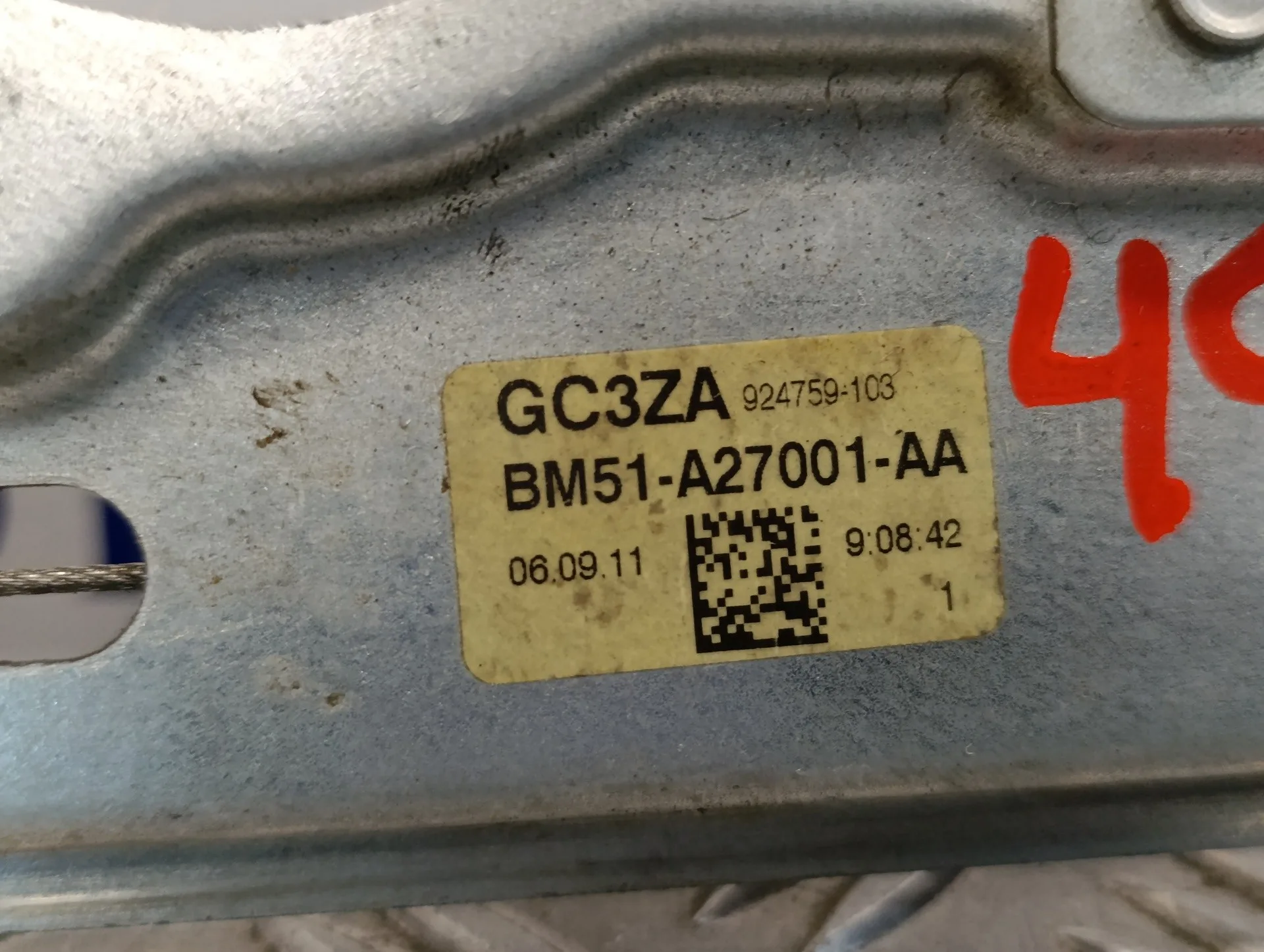 Elevalunas Trasero Izquierdo para Ford Focus Lim. (Cb8)