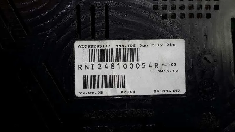 Cuadro Instrumentos para Renault Megane Iii Berlina 5 P