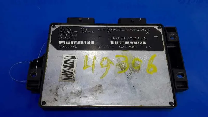 Centralita Motor Uce para Peugeot 206 Berlina