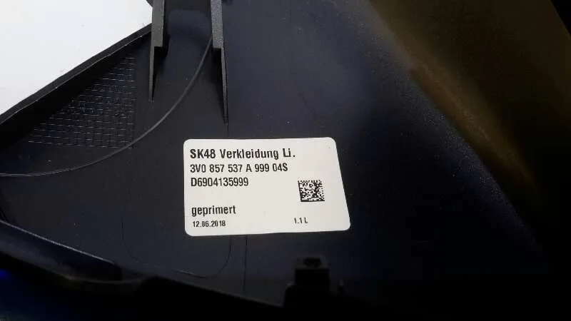 Carcasa Retrovisor Izquierdo para Skoda Superb (3V3)