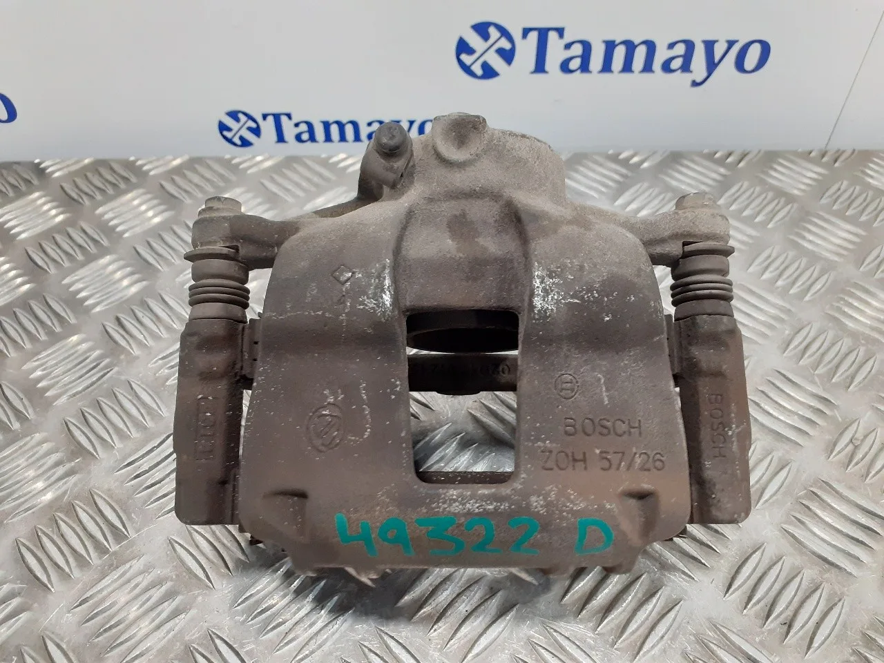 Pinza Freno Delantera Derecha para Fiat Stilo Multi Wagon (192)