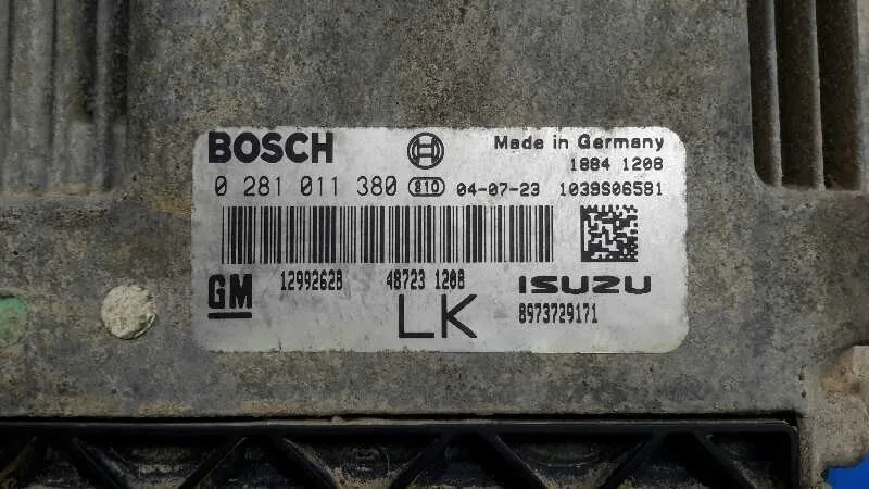 Centralita Motor Uce para Opel Astra H Ber.