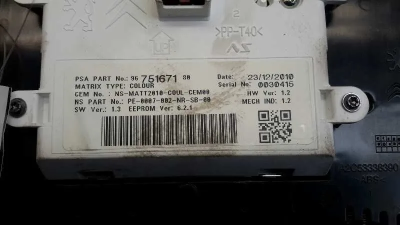 Cuadro Instrumentos para Citroën C4 Ii (Nc_)