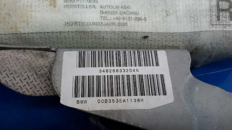 Airbag Lateral Delantero Derecho para Bmw Serie 5 Berlina (E39)