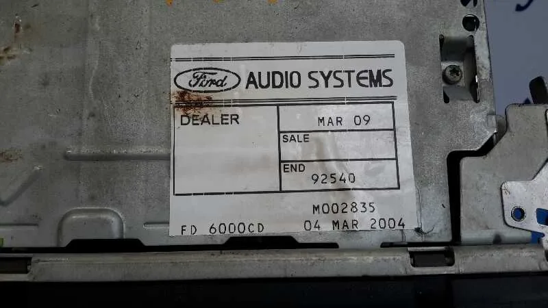 Sistema Audio / Radio Cd para Ford Focus Berlina (Cap)