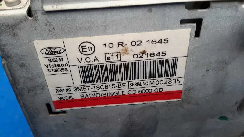 Sistema Audio / Radio Cd para Ford Focus Berlina (Cap)