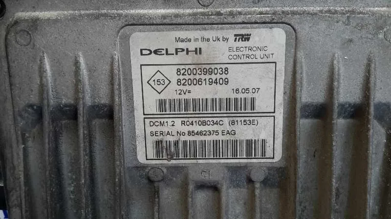 Centralita Motor Uce para Nissan Note (E11E)