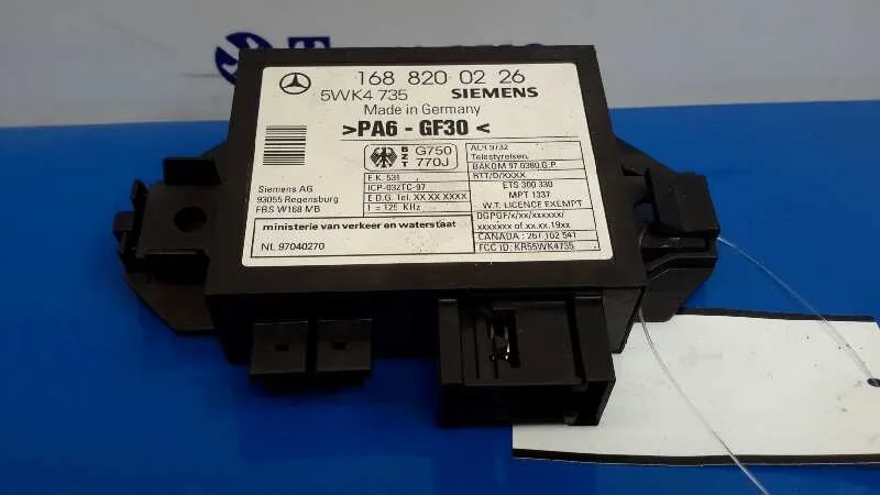 Centralita Inmovilizador para Mercedes-Benz Clase A (W168)