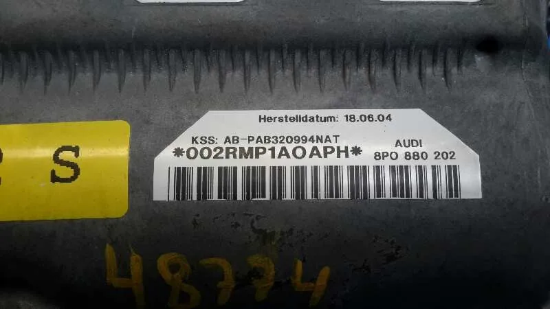 Airbag Delantero Derecho para Audi A3 (8P)