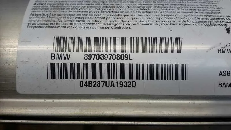Airbag Delantero Derecho para Bmw Serie 5 Berlina (E60)