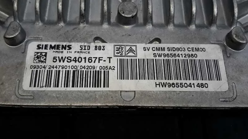 Centralita Motor Uce para Peugeot 407