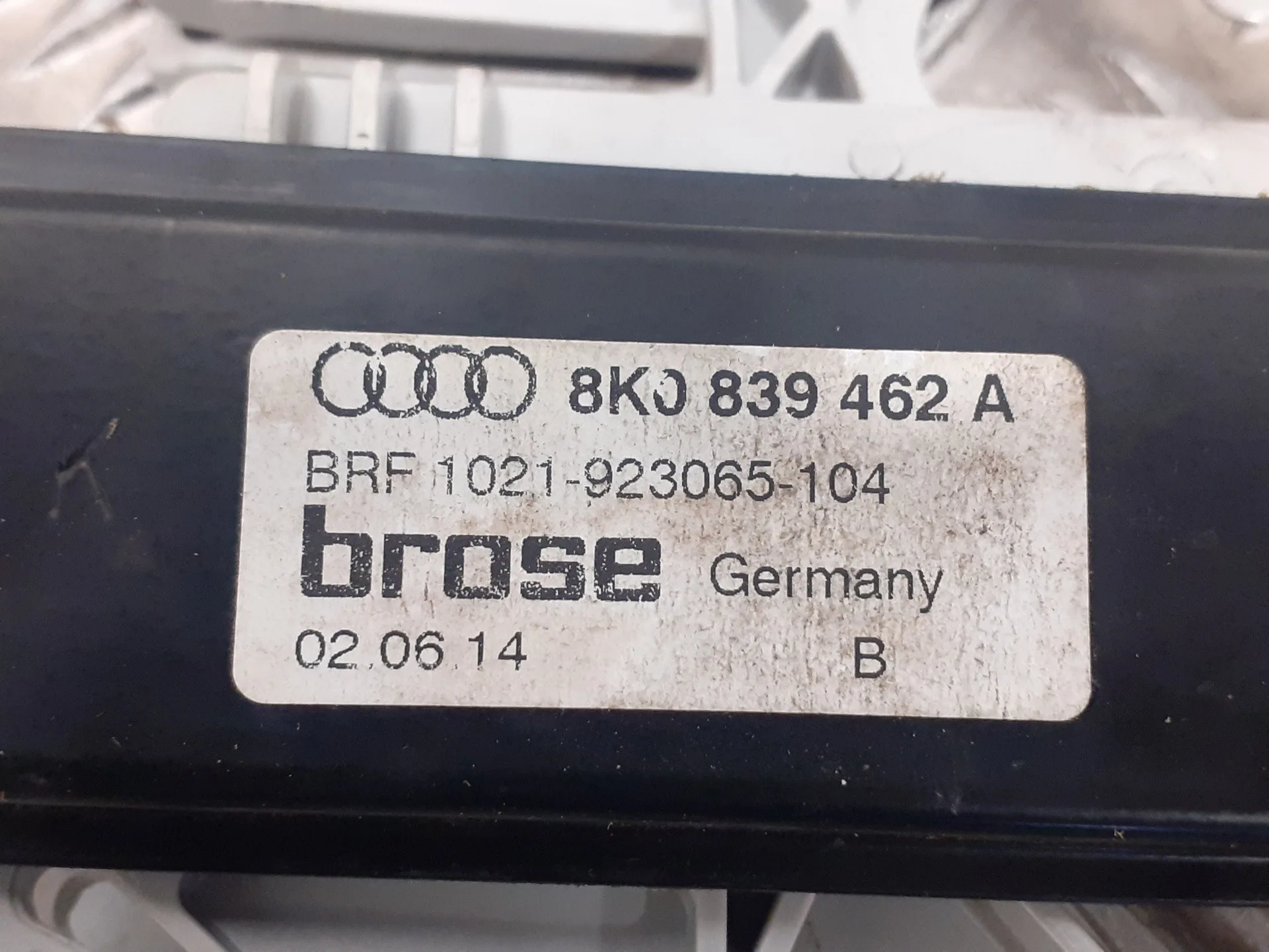 Elevalunas Trasero Derecho para Audi A4 Avant (8K5) (2008)