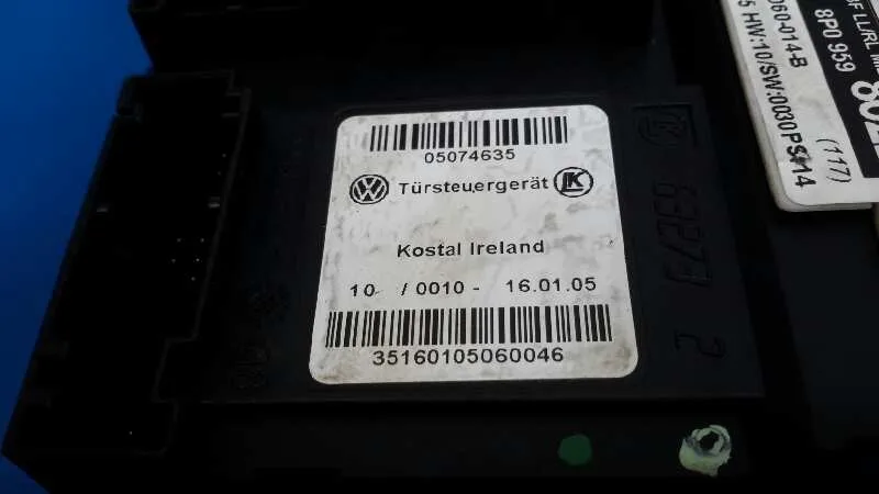 Motor Elevalunas Delantero Derecho para Audi A3 (8P)