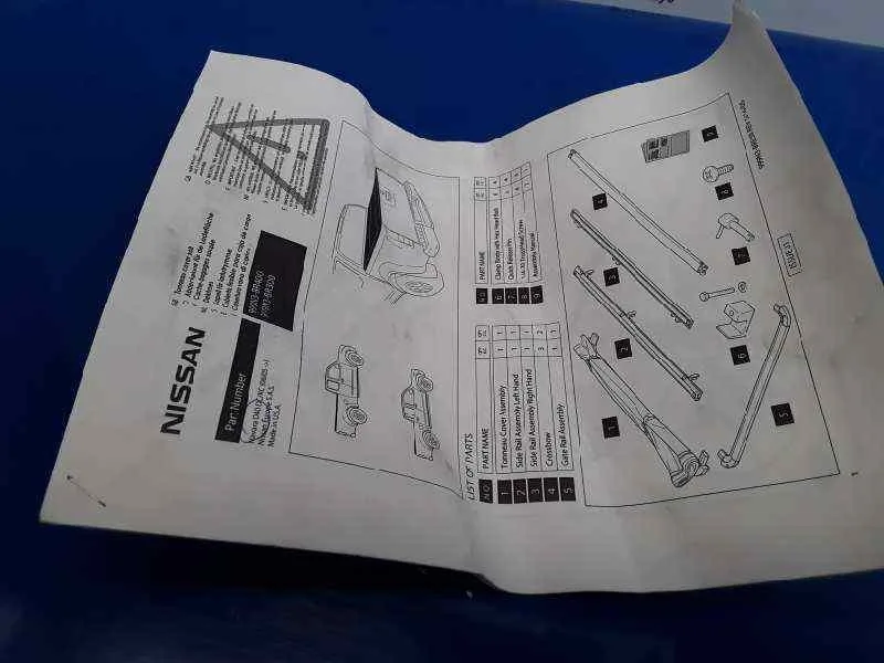 Separador Carga para Nissan Navara Pick-Up (D40M)