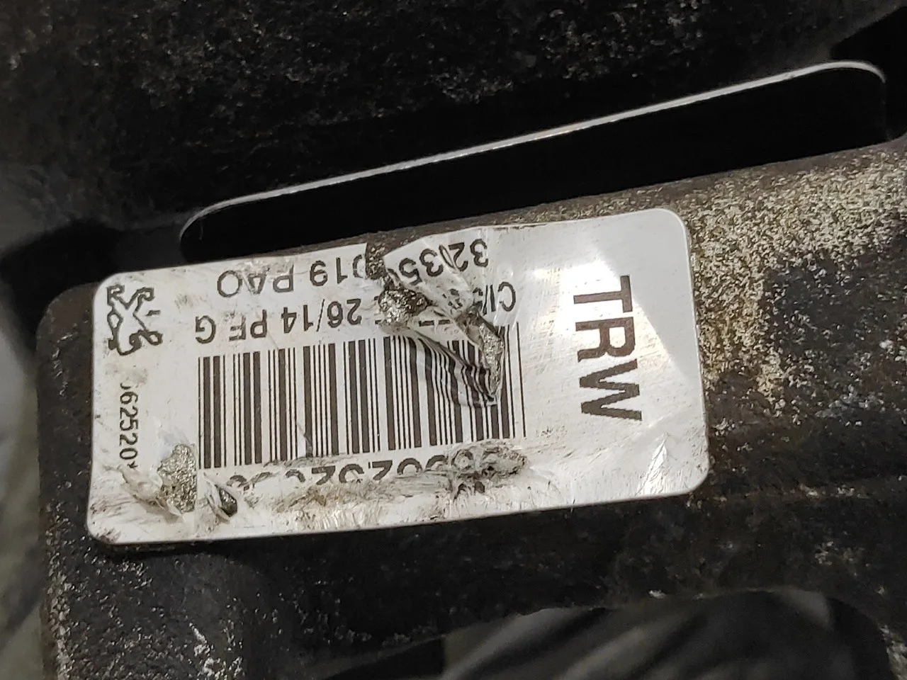 Pinza Freno Delantera Izquierda para Peugeot 407