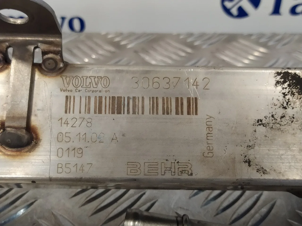 Enfriador Gases para Volvo S80 Berlina