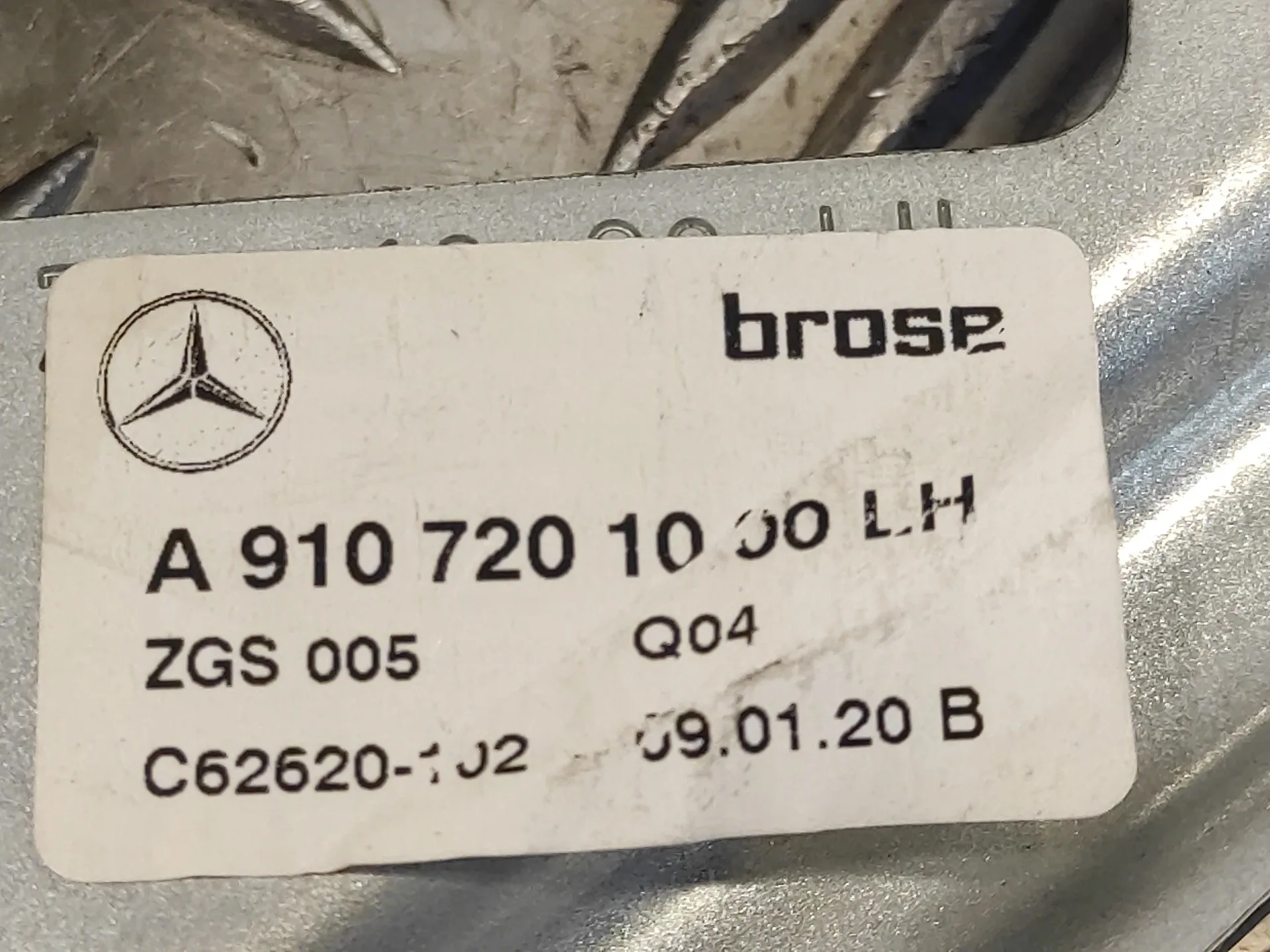 Elevalunas Delantero Izquierdo para Mercedes-Benz Sprinter Iii Furgon Fwd
