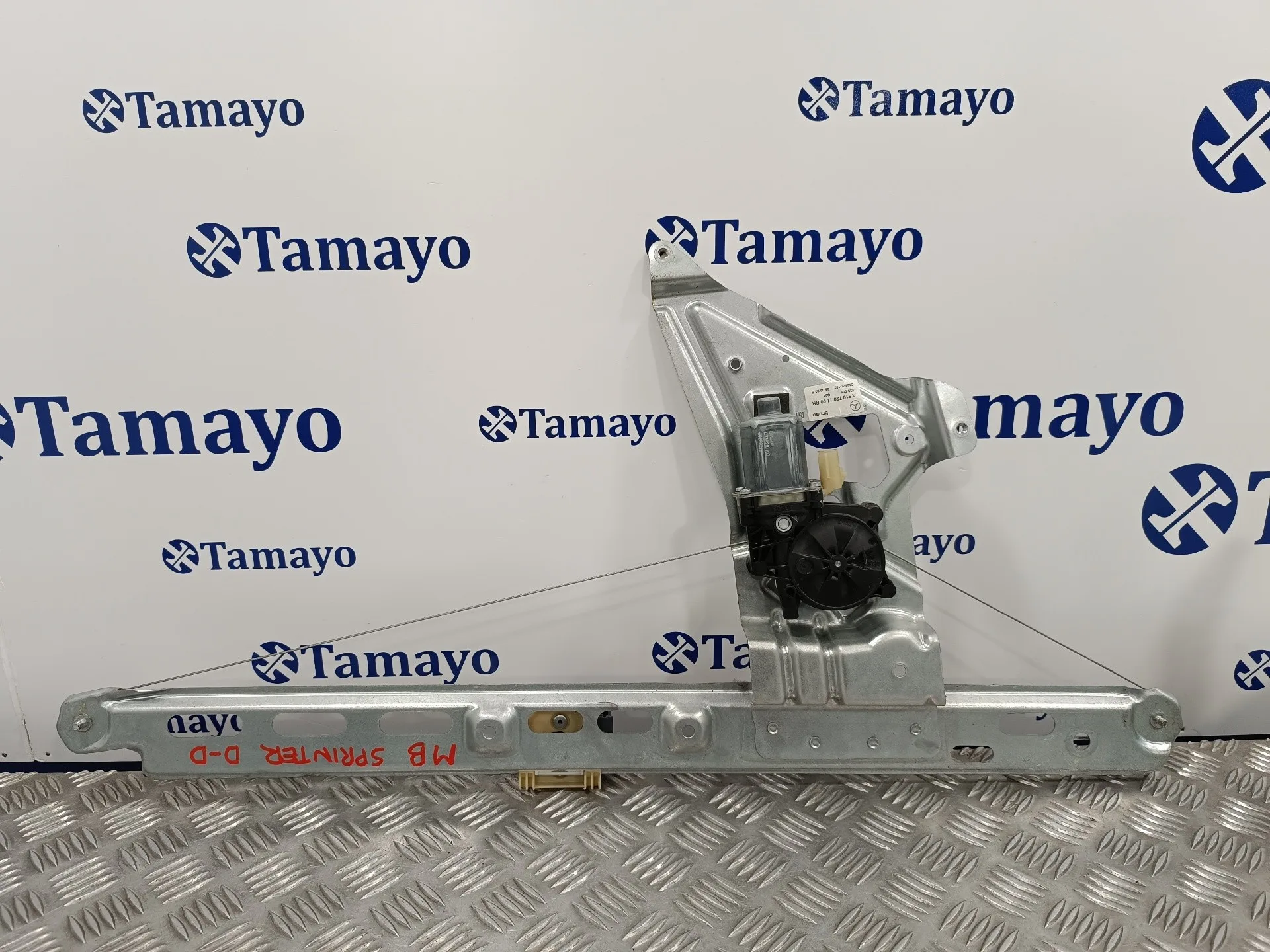 Elevalunas Delantero Derecho para Mercedes-Benz Sprinter Iii Furgon Fwd