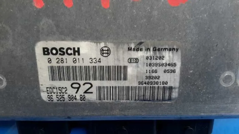 Centralita Motor Uce para Citroën C8
