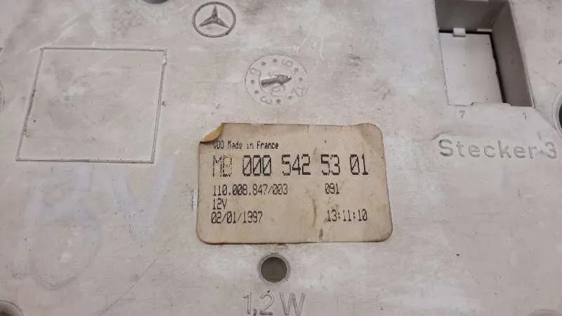 Cuadro Instrumentos para Mercedes-Benz Sprinter (W901,W904) Caja Cerr.