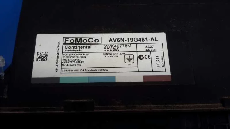 Modulo Electronico para Ford Focus Turn. (Cb8)