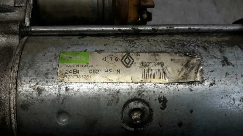 Motor Arranque para Renault Scenic Ii