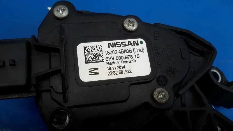 Potenciometro Pedal para Nissan Qashqai (J11)