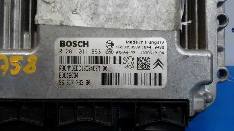 Centralita Motor Uce para Citroën C4 Berlina