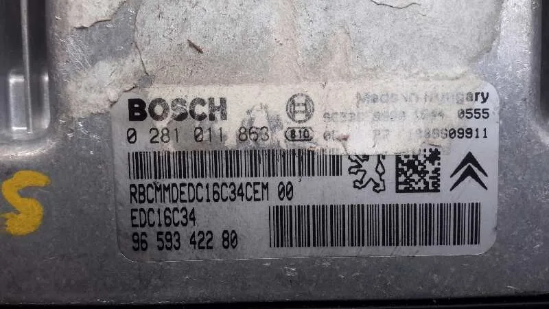 Centralita Motor Uce para Citroën C4 Berlina