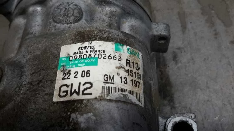 Compresor Aire Acondicionado para Opel Corsa C