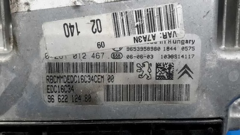 Centralita Motor Uce para Citroën Xsara Picasso