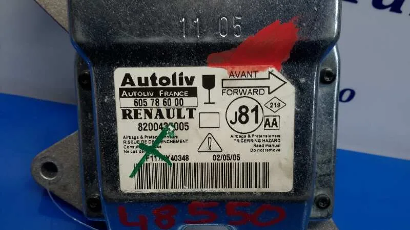 Centralita Airbag para Renault Espace Iv (Jk0)