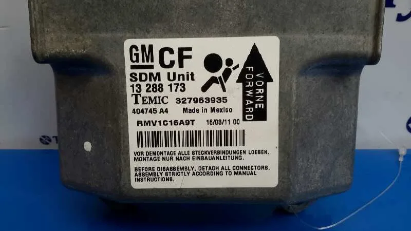 Centralita Airbag para Opel Zafira B