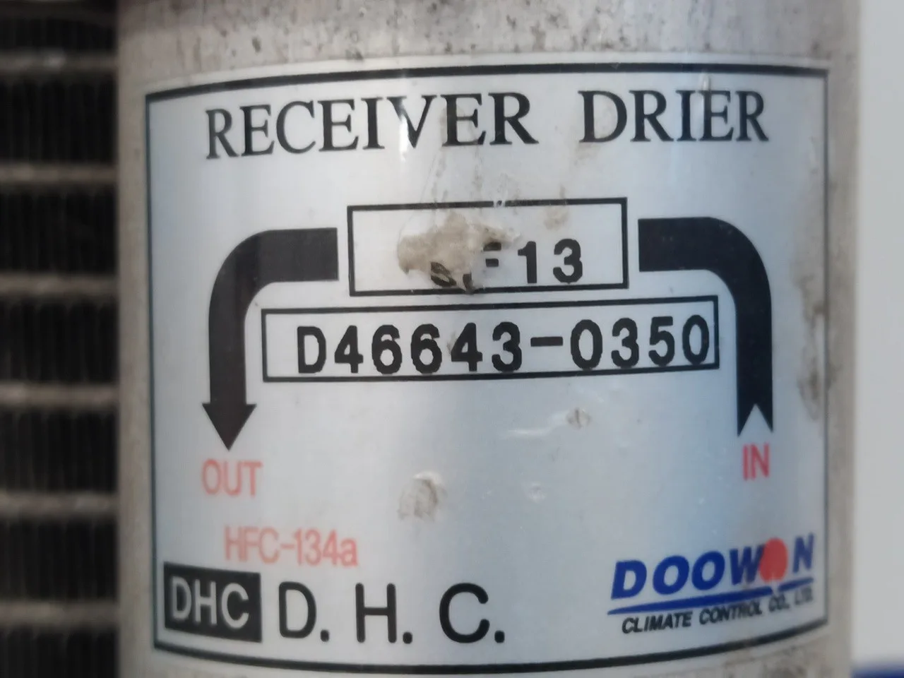 Condensador / Radiador Aire Acondicionado para Kia Carens