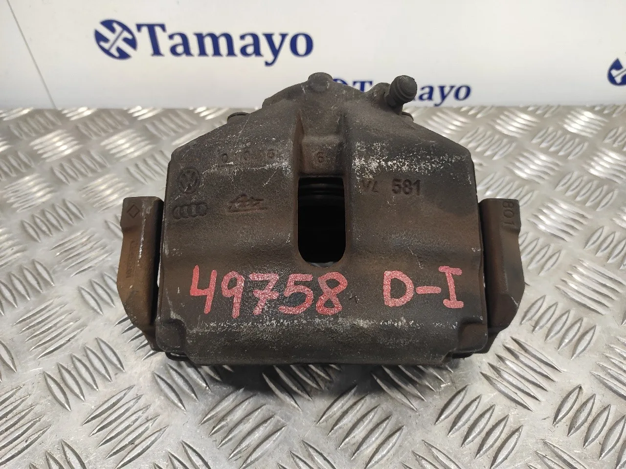 Pinza Freno Delantera Izquierda para Volkswagen Touran (1T1)