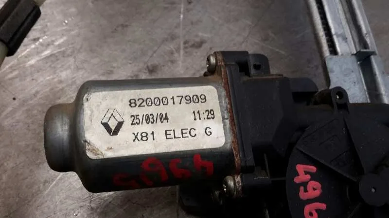 Elevalunas Trasero Izquierdo para Renault Espace Iv (Jk0)