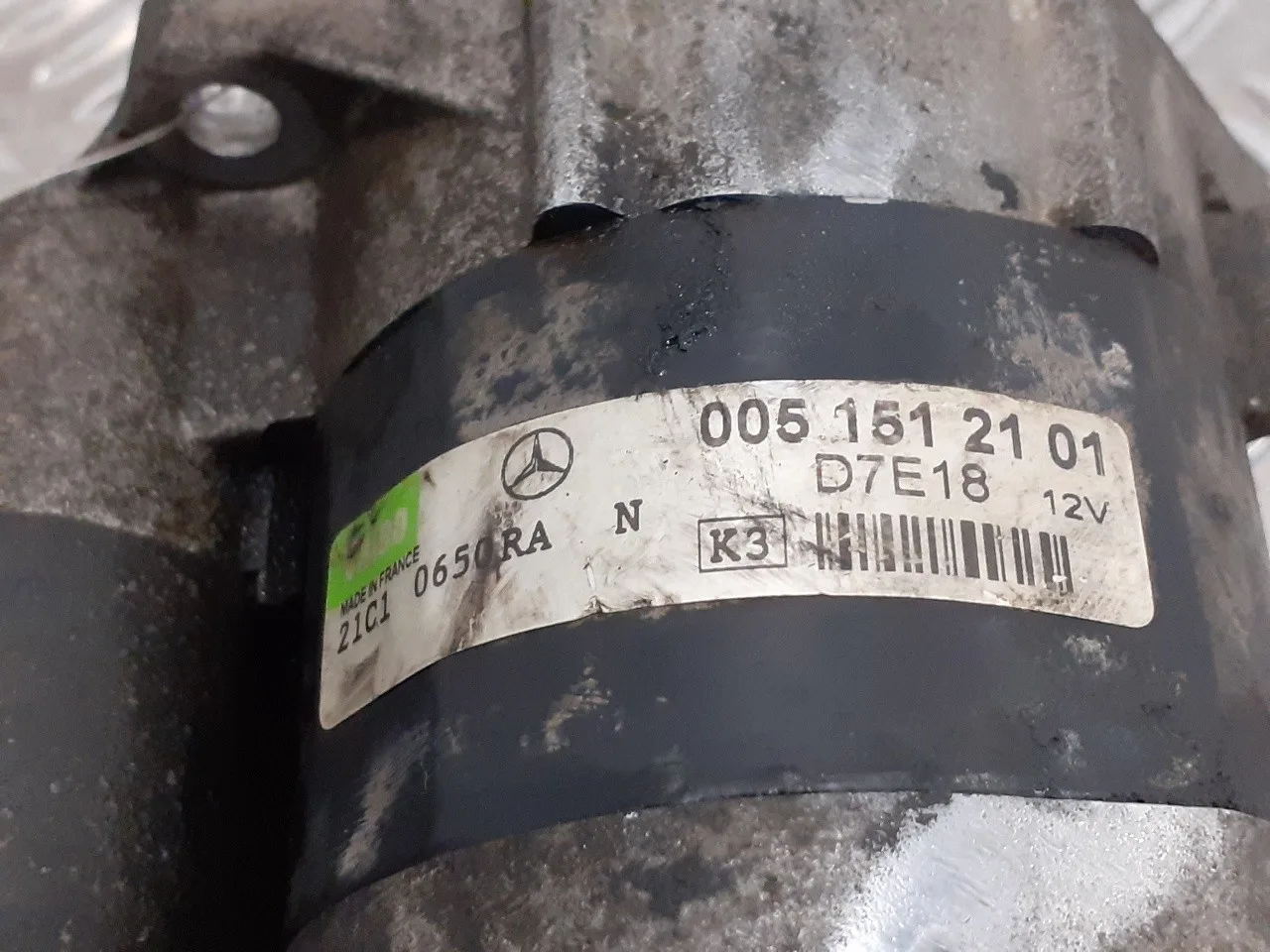Motor Arranque para Mercedes-Benz Clase A (W168)