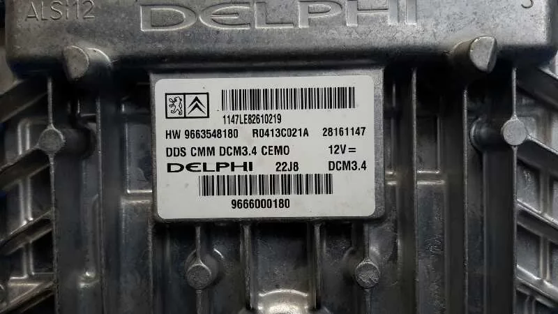 Centralita Motor Uce para Peugeot 407
