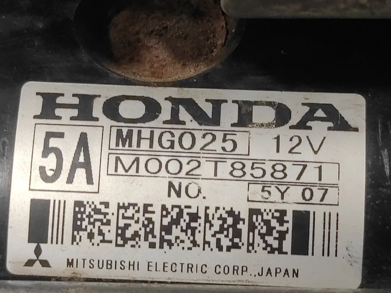 Motor Arranque para Honda Civic Lim.4 (Fd)