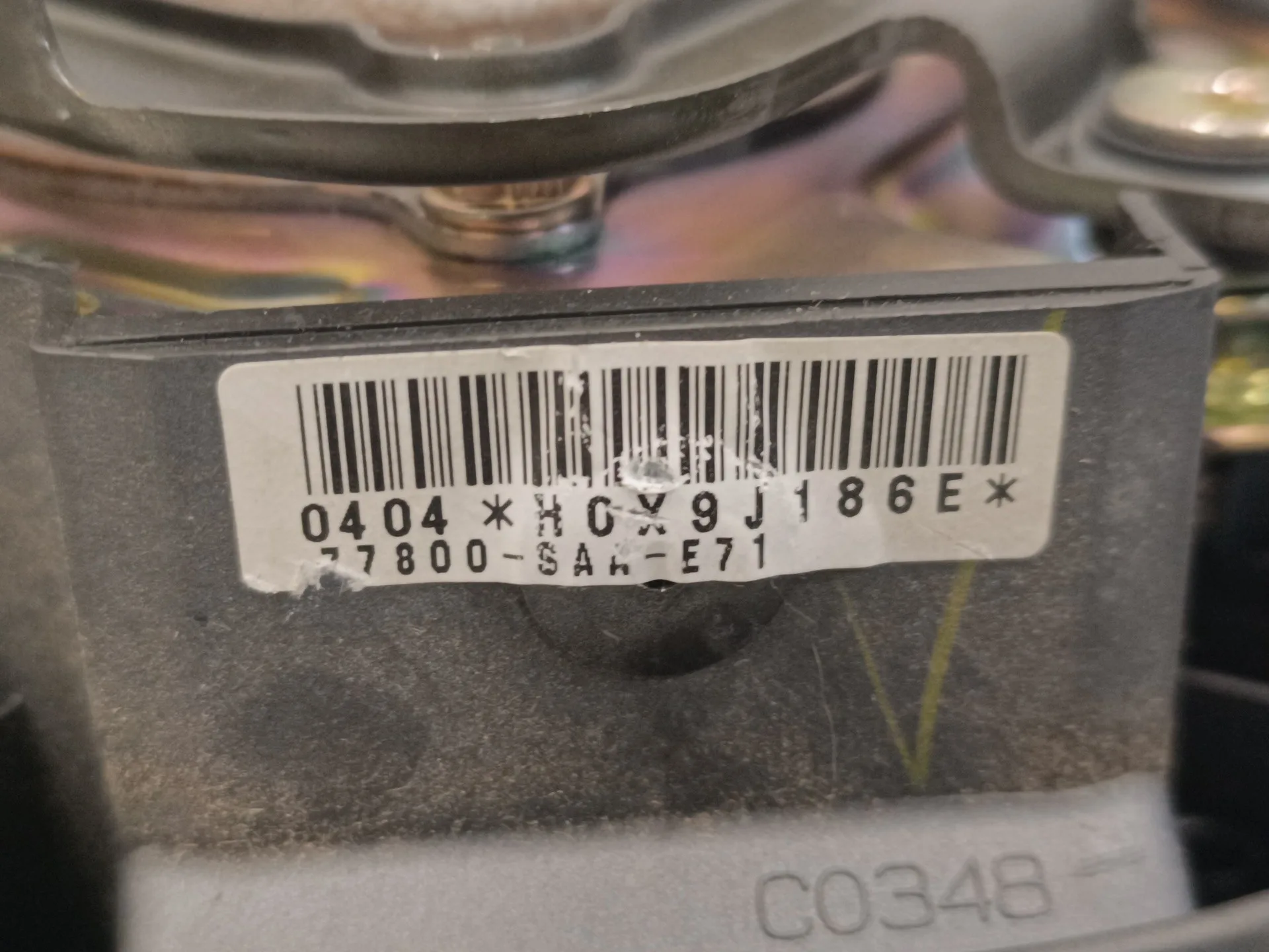 Airbag Delantero Izquierdo para Honda Jazz (Gd1/5)