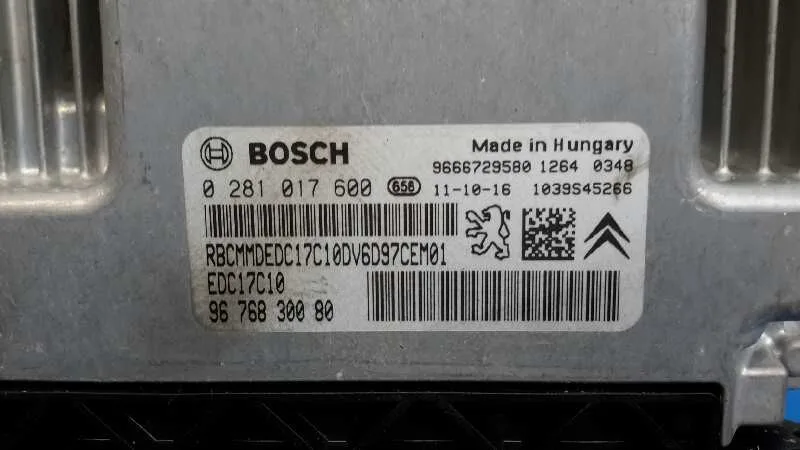 Centralita Motor Uce para Peugeot Partner Kasten