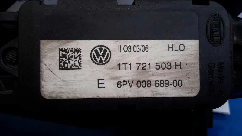 Potenciometro Pedal para Volkswagen Touran (1T1)