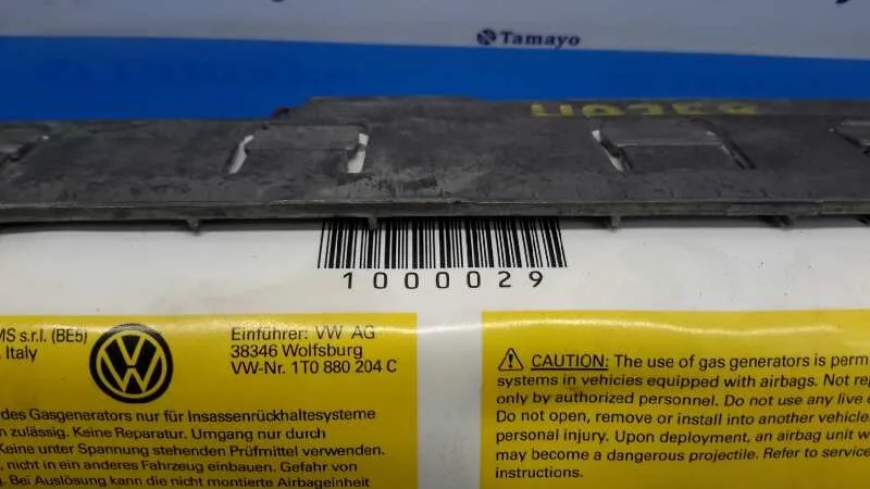 Airbag Delantero Derecho para Volkswagen Touran (1T1)