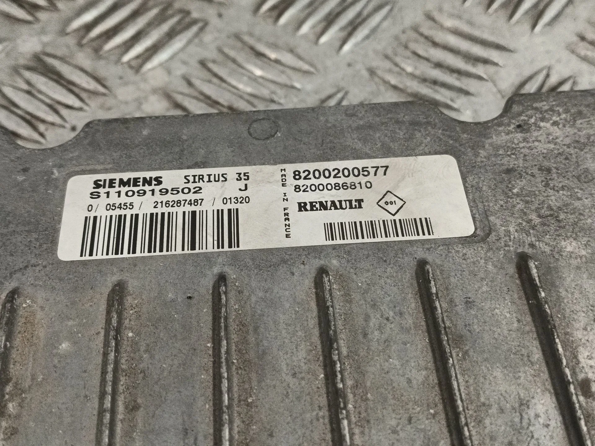 Centralita Motor Uce para Renault Laguna Ii (Bg0)