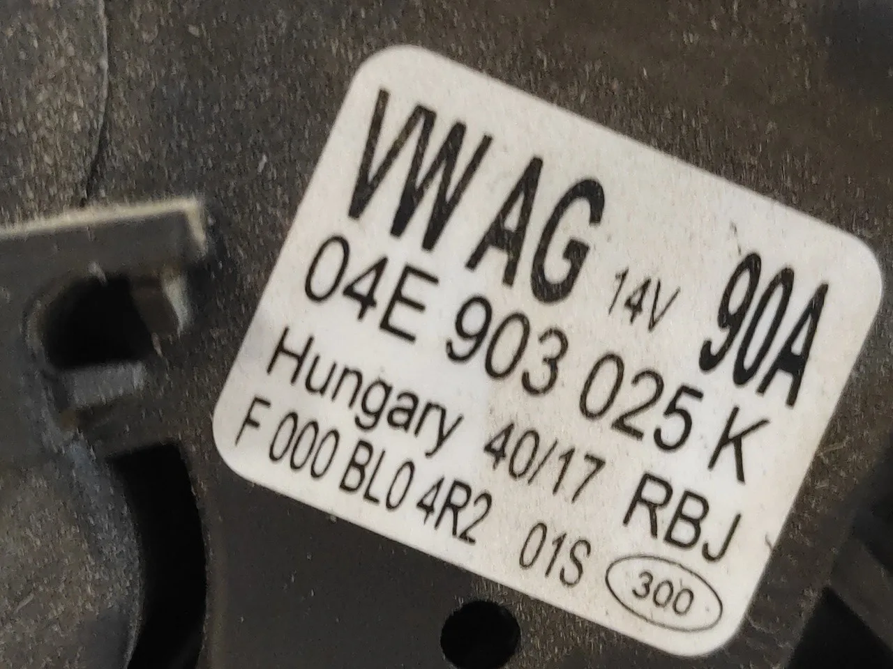 Alternador para Seat Ibiza (Kj1)