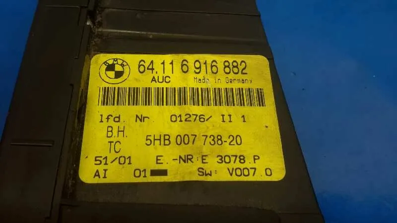 Mando Climatizador para Bmw Serie 3 Berlina (E46)