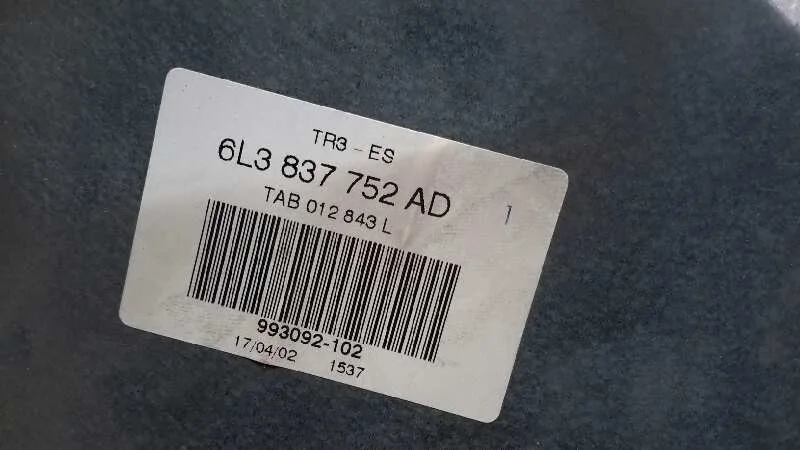 Elevalunas Delantero Derecho para Seat Ibiza (6L1)
